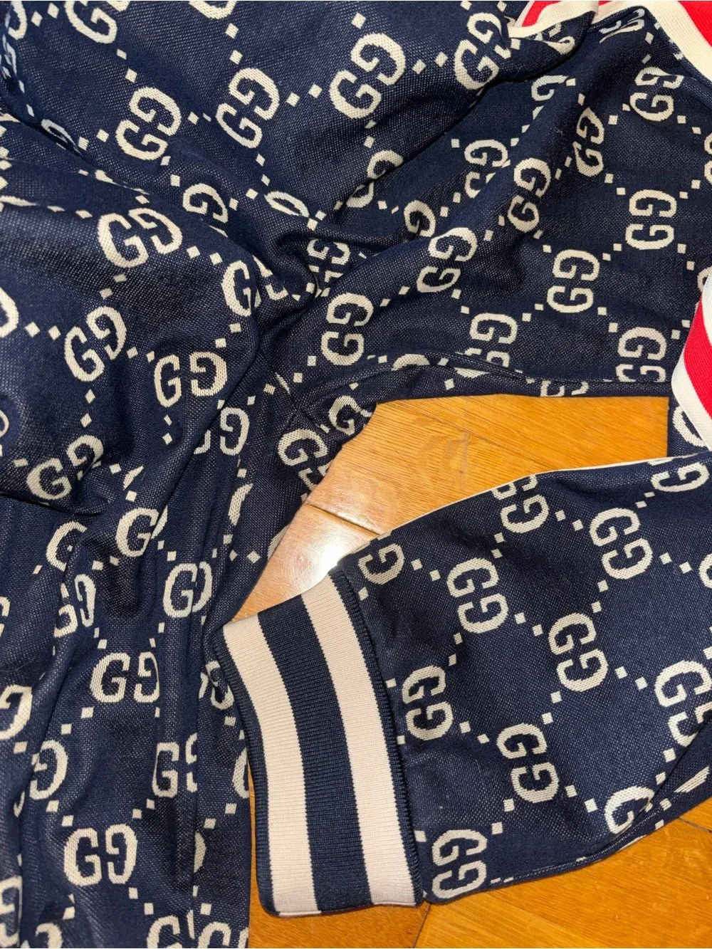 Gucci - GG Jacquard Jogging Trousers For Men Blue